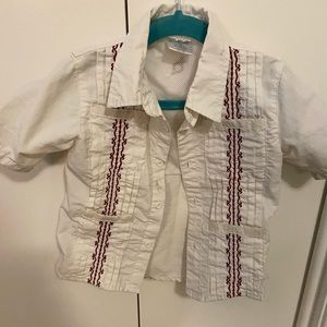 Blue Quail Gameday Guayabera